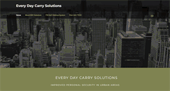 Desktop Screenshot of everydaycarrysolutions.com